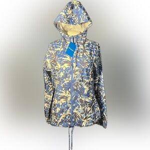 Columbia Flash Forward™ Printed Windbreaker/hood/zip pockets/lightweight - NWT